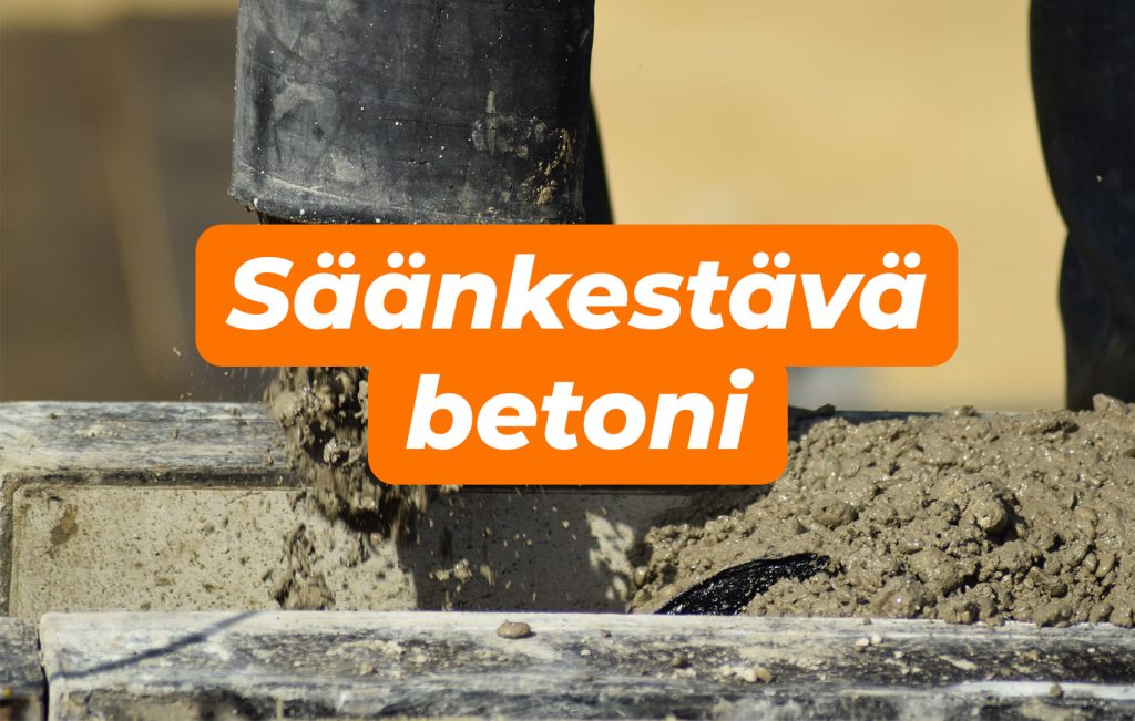 säänkestävä betoni
